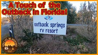 Outback Springs RV ResortBonifay Florida [upl. by Ahsikam]