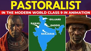 Pastoralists In The Modern World Class 9 Full Chapter In Animation I Class 9 History Chapter 5 ICBSE [upl. by Nylirrej]