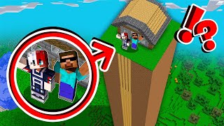 We Found Secret TOWER HOUSE With ProBoiz95 In Minecraft [upl. by Ellennaj]