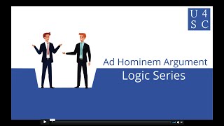 Ad Hominem Argument Stick It To The Man  Logic Series  Academy 4 Social Change [upl. by Odom]