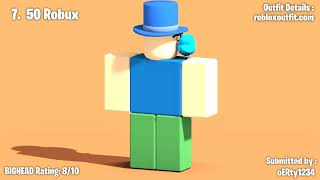 1 ROBLOX OUTFITS 80 robux [upl. by Dannel]