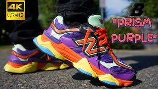 NEW BALANCE 9060 quotPRISM PURPLEquot REVIEW amp ON FEET [upl. by Hayimas50]