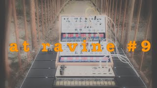 KORG volca modular wvolca keys at ravine on a small bridge [upl. by Cathryn]