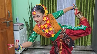 Nupur Baje jai Dance Cover By Roshni Deb Barman [upl. by Etteyafal177]