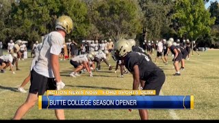 Butte College football opens its season on the road on Saturday [upl. by Nomzaj]