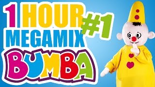 Bumba ❤ No 1 ❤ 1 Hour Megamix ❤ Full Episodes ❤ Kids love Bumba the little Clown [upl. by Sivra301]