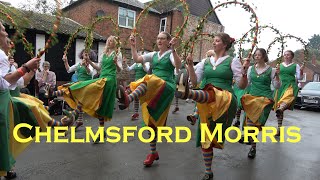 Chelmsford Morris dance quotMay The Foursquot at Bromyard Folk Festival 2024 [upl. by Arbed]