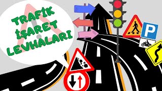 TRAFİK İŞARETLERİ NELERDİR ANİMASYON Trafik İşaretleri Çizgi Film Trafik İşaretleri Ve Anlamları [upl. by Noived]