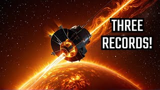 The Parker Solar Probe Broke 3 Records Visiting the Sun🌞 spacemysteries facts spaceexploration [upl. by Nwahsal]