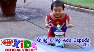 Kring Kring Ada Sepeda  Vito  Lagu Anak [upl. by Teteak]