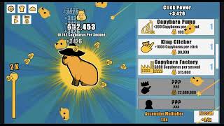 Capybara Clicker  Game Review [upl. by Bunnie]