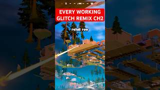 Every Working Glitch Fortnite Remix Chapter 2 🤯 [upl. by Anivlem858]