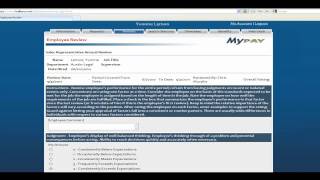 MyPay Online Employee Self Service [upl. by Gregorio203]