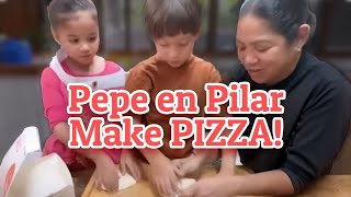 Pepe en Pilar learn how to make Pizza [upl. by Innavoeg]