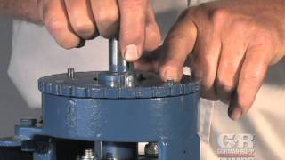 GormanRupp Rotary Gear Pump End Clearance Adjustment [upl. by Cristal450]