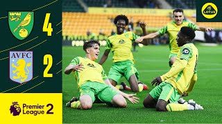 ACADEMY HIGHLIGHTS  Norwich City U23 42 Aston Villa U23 [upl. by Johnsson314]