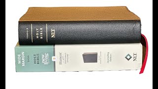 Reviewing a Tyndale NLT Wide Margin Journaling Bible [upl. by Beeson64]