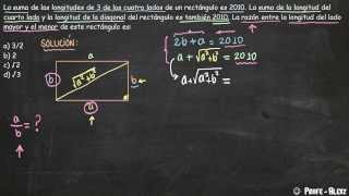 Razones y Proporciones Problema 210  Geometria [upl. by Anerehs]