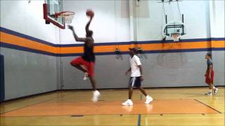 Bismack Biyombo Dunks it in training [upl. by Egreog]