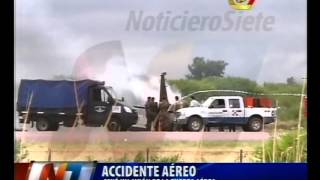 Cayó avión de combate en Santiago del Estero pilotos lograron eyectarse [upl. by Fritzsche]