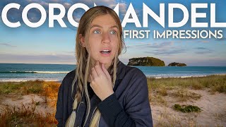 Exploring The Coromandel North Island Road Trip 🇳🇿 [upl. by Wallache642]