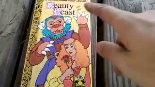 Golden Book Video Classic Beauty and the Beast VHS review [upl. by Utir]