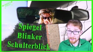 Verkehrsbeobachtung Spiegel Blinker Schulterblick  Fahrschule [upl. by Adebayo160]