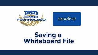 Newline Saving a Whiteboard File [upl. by Sillyrama]