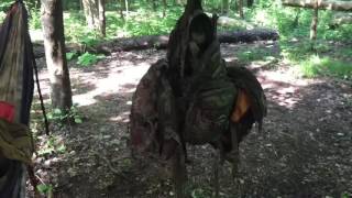 Hammock Camping at Hocking Hills Ohio Walk In Campsite [upl. by Plath232]