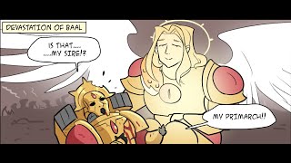 Dante and Sanguinius  A Warhammer 40k Comic Dub [upl. by Lledor]