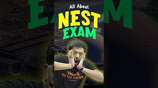 All About NEST 2025 Exam😍😍 shorts nest2025 jee2025 nestexam [upl. by Landrum]