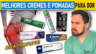 As 4 Principais POMADAS para DOR e INFLAMAÇÃO – Ortopedista Explica [upl. by Leora]