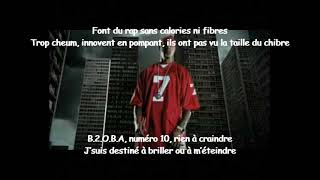 BOOBA  N°10 lyrics [upl. by Nathanial930]