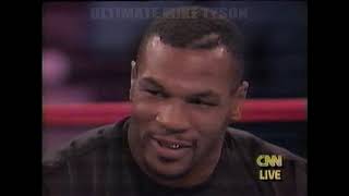 MIKE TYSON ON LARRY KING BEFORE MCNEELY FIGHT 1995 [upl. by Grindlay]