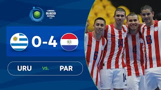 URUGUAY vs PARAGUAY 04  RESUMEN  CONMEBOL SUB20 FUTSAL 2022 [upl. by Emanuel]