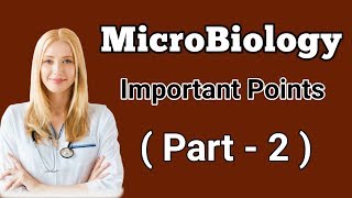 Microbiology Important Points  Part  2 [upl. by Notyap]