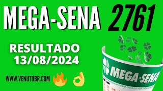 🍀 Resultado MegaSena 2761 [upl. by Attenna215]