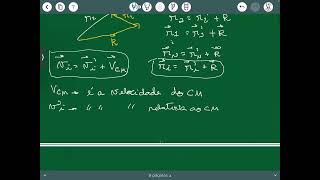 Momento Angular para um Sistema de Partículas [upl. by Niwle]