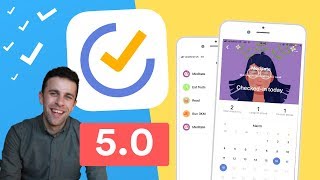 TickTick 50 adds Habit Tracking [upl. by Ayenet]