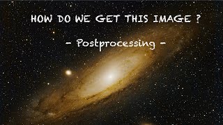 Processing of an Astrophotography image  Quick Demo [upl. by Hersch486]