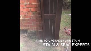 Stain Mistake Solved Getting Stain Off A Brick House [upl. by Aliza]