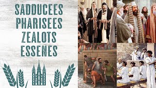 Sadducees Pharisees Zealots Essenes [upl. by Annelg]