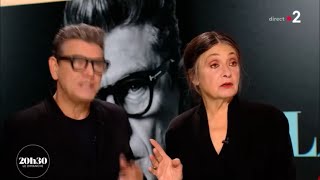 Catherine Ringer atomise en direct Marc Lavoine devant Delahousse [upl. by Ayaros]