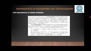 Mathematics of Asymmetric Key Cryptography [upl. by Nyre610]