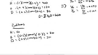 CHE30600 Stage by Stage Calculations using DePriester [upl. by Tebzil300]