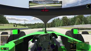 iRacing  F4 Canadian Tire Motorsports Park  First Drive D Class [upl. by Nipsirc]