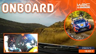 FULL ONBOARD  SS8 NeuvilleWydaeghe  WRC EKO Acropolis Rally Greece 2023 [upl. by Idnic]