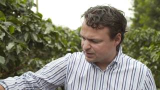 Jan Wagenfeld demonstriert Tchibo Arabica am Mount Kenya [upl. by Weismann]