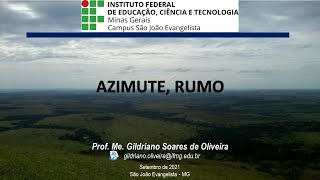 Planimetria  Azimute e Rumo [upl. by Notsirhc676]