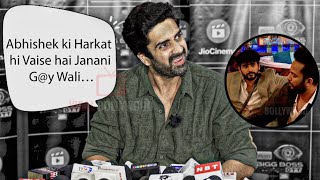 Avinash Sachdev Big Statement on Abhishek Malhan aka Fukra Insaan is Janani  GY [upl. by Aikcir528]